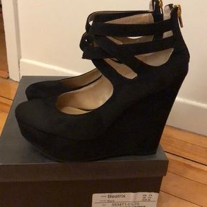 JustFab wedge heels